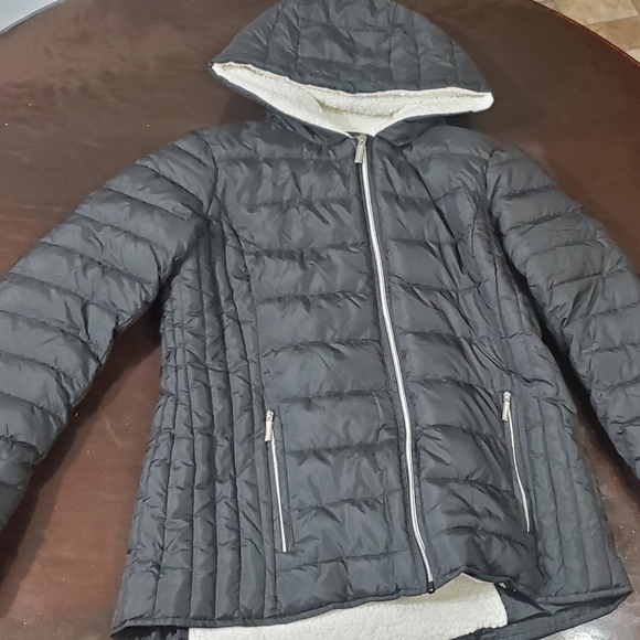 Weatherproof Black and White Fleece Jacket - Picture 5 of 7